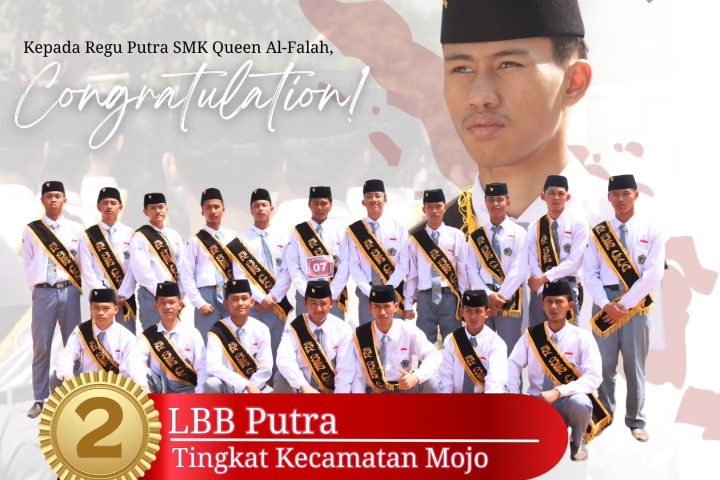 Dokumentasi prestasi Juara 2 Lomba Baris Berbaris Putra Kecamatan Mojo