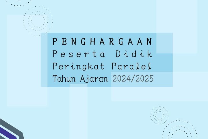 Dokumentasi prestasi Penghargaan Peringkat Paralel Siswa 2024/2025