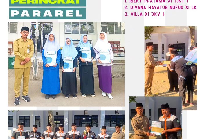 Dokumentasi prestasi Apresiasi Peringkat Paralel Terbaik 2025/2026