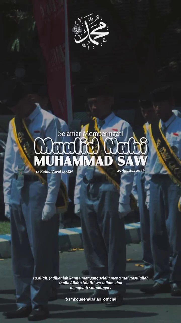 Ucapan Maulid Nabi Muhammad SAW 1448 H dari SMK Queen Al-Falah