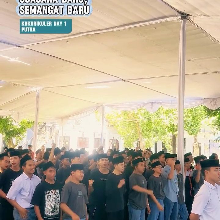 Kokurikuler Hari Pertama Putra: Suasana Baru, Semangat Baru | SMK Queen Al-Falah Kediri