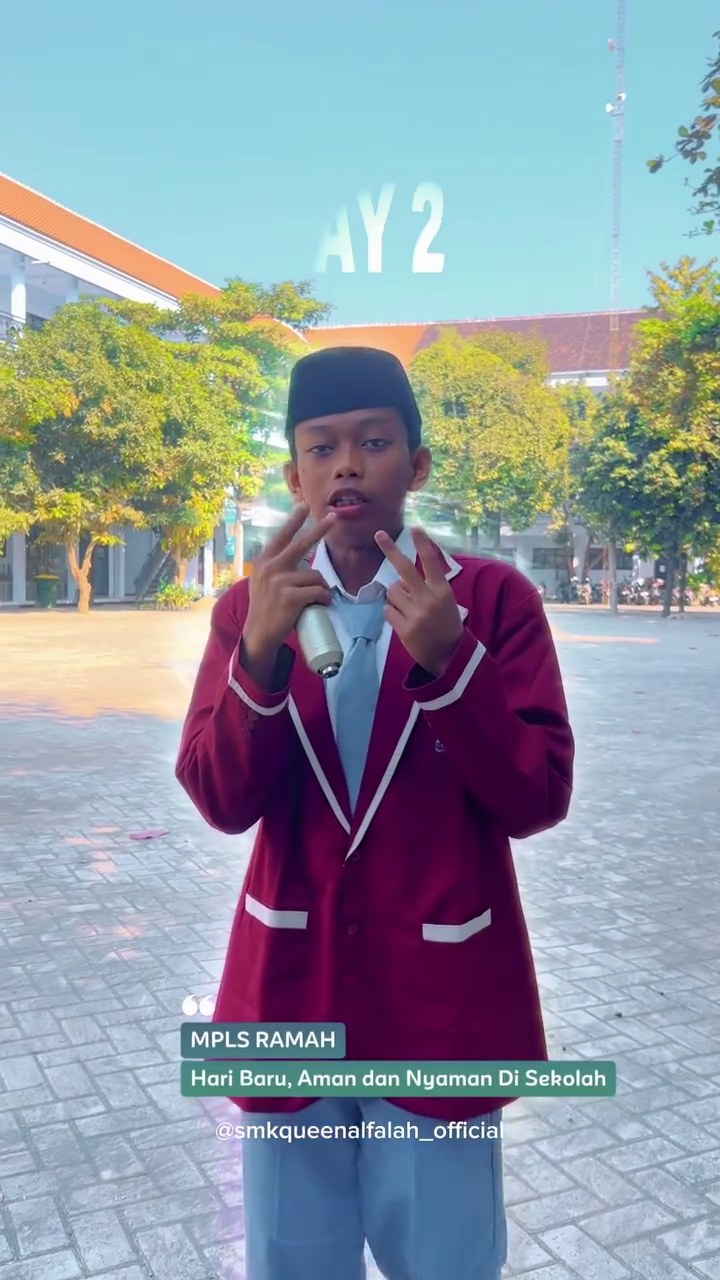 MPLS Hari Kedua Putra: Belajar dan Kebersamaan | SMK Queen Al-Falah Kediri