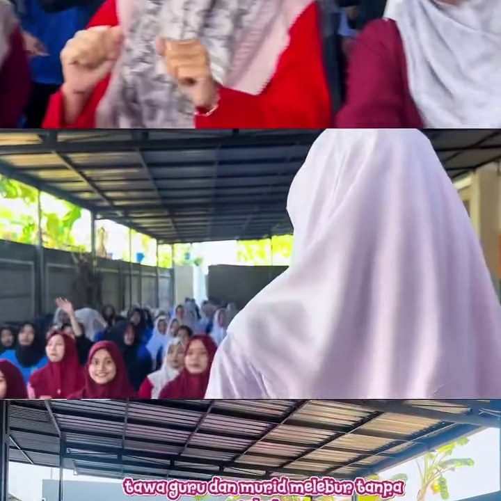 Semarak Lomba Kemerdekaan Putri | SMK Queen Al-Falah Kediri